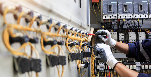 Professional Electrician technician working in Bailey's Crossroads, VA
